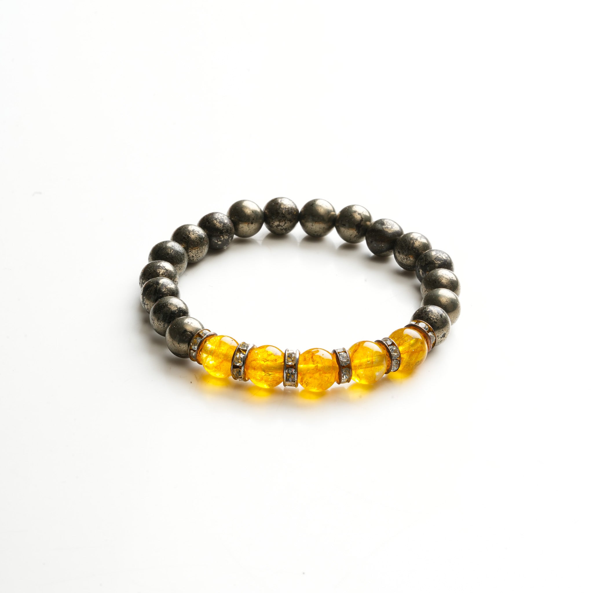 Pyrite and Citrine for Wealth & Abundance