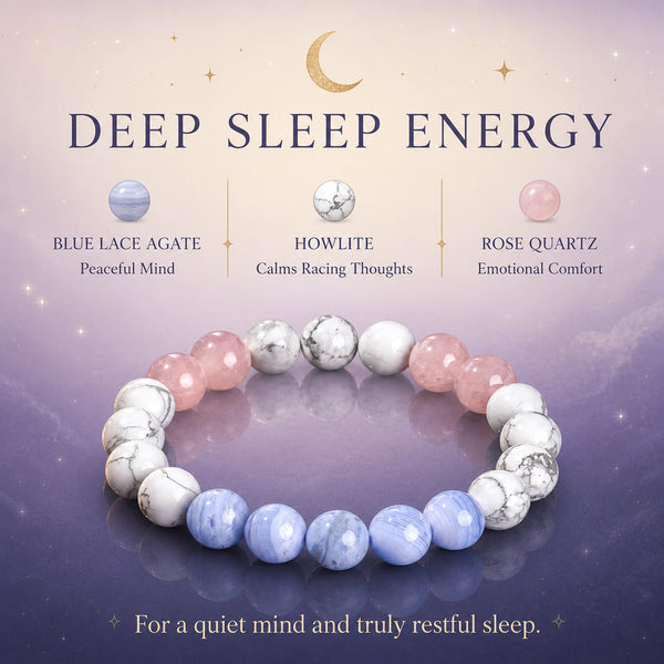 Deep Sleep Bracelet benefits for a calm mind and restful sleep