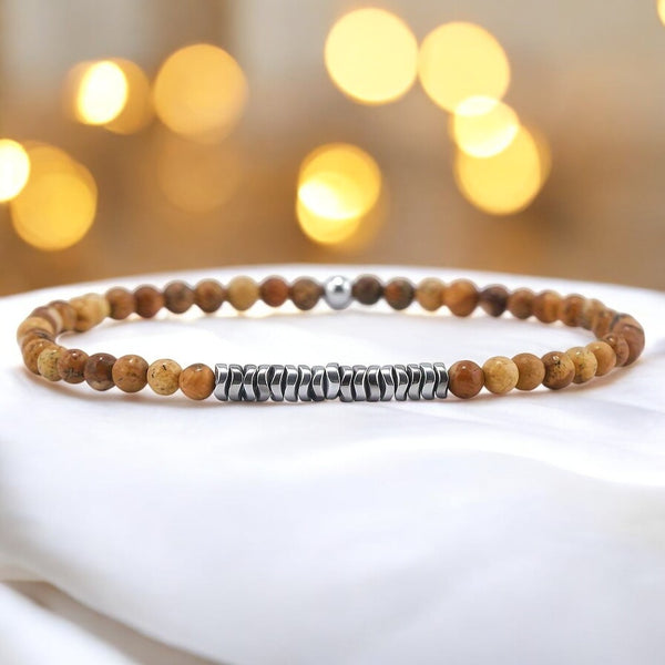 Picture Jasper Natural Stone Bracelet