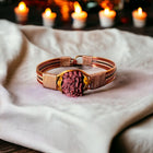 10 Mukhi Original Nepali Pure Copper Rudraksha Bracelet - Das Mukhi