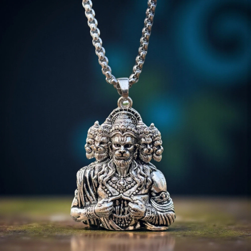 Panchroop Hanuman Ji Necklace