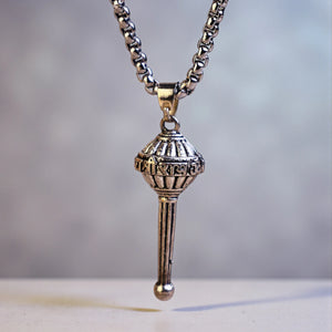 Hanuman Ji Gada Pendant Necklace