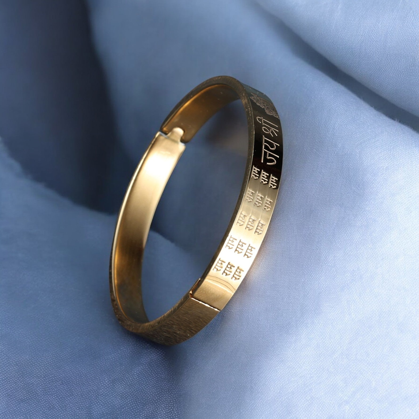 Jai Shree Ram Kada (IGP Premium Gold Plating)
