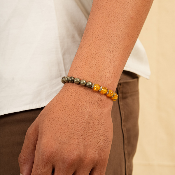 Pyrite and Citrine for Wealth & Abundance