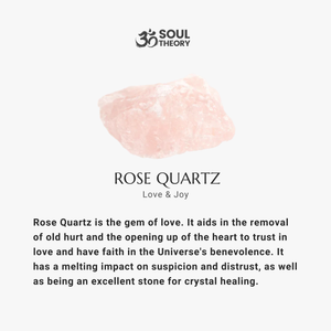 Rose Quartz Natural Stone Buddha Bracelet