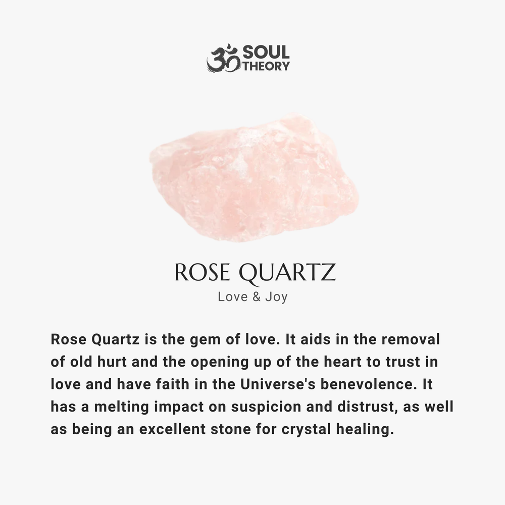 Rose Quartz Stone Tree of Life Bracelet