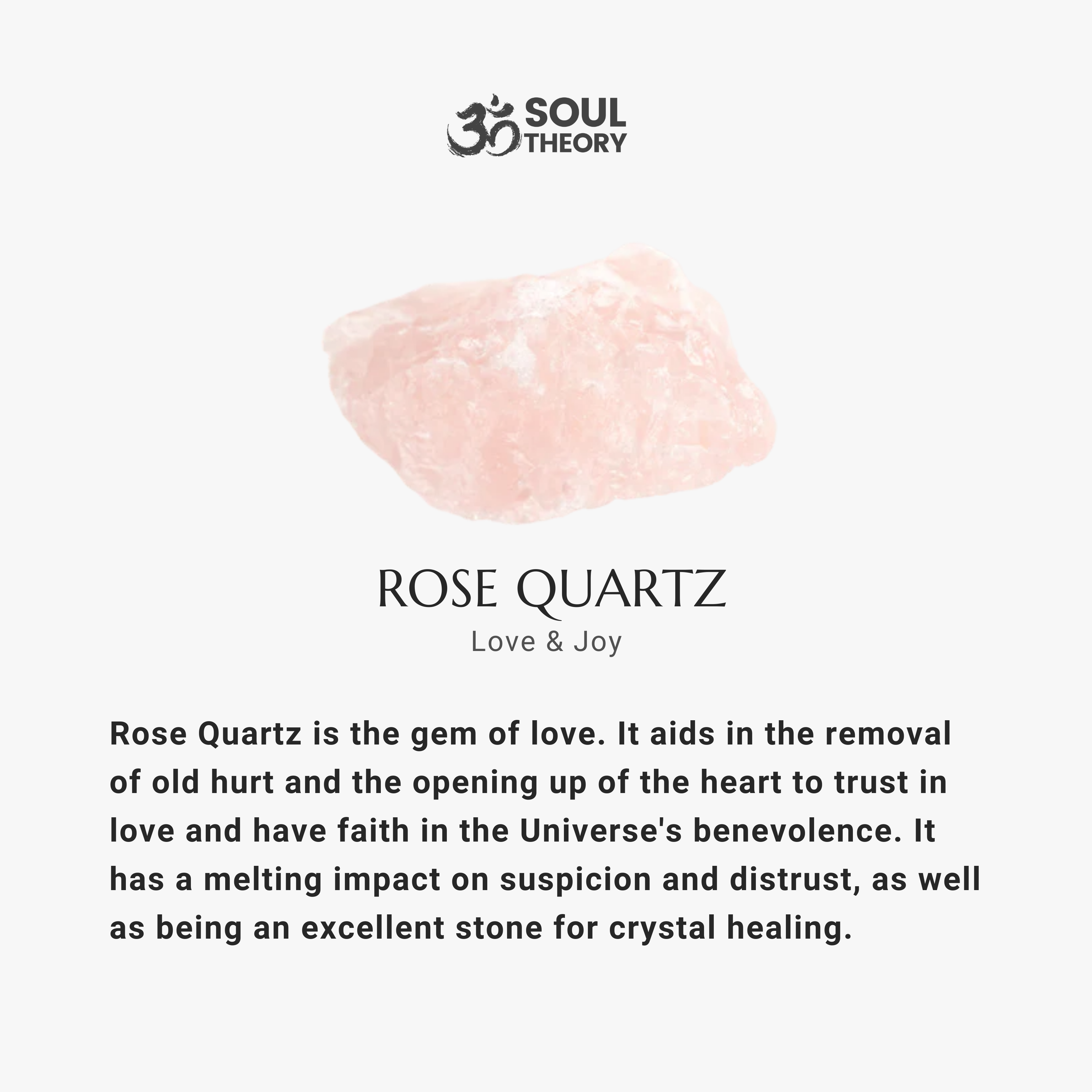 Rose Quartz Natural Stone Bracelet for Love, Compassion, and Emotional Healing