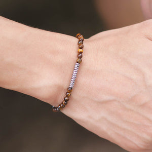 Tiger Eye Natural Stone Bracelet