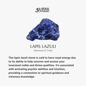 Lapis Lazuli Natural Stone Bracelet Self awareness, Growth & Wisdom — image 5