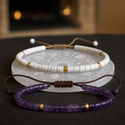 Deep Healing Combo – Howlite Bracelet x Amethyst Bracelet x Selenite Recharging Plate