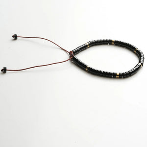 Black Onyx Protection Bracelet x Amethyst Calm & Intuition Bracelet Combo