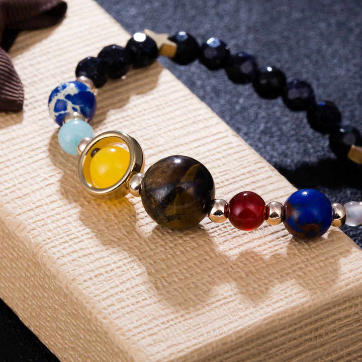 Universe Solar System Chakra Balancing Bracelet