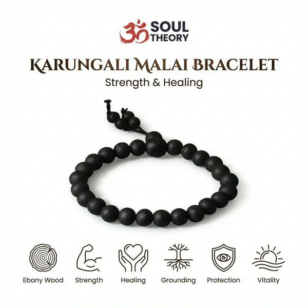 Karungali Malai Bracelet - Ebony Wood
