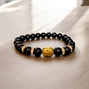 Supreme Protection Stack Combo – Black Tourmaline x Lapis Lazuli Obsidian Bracelet