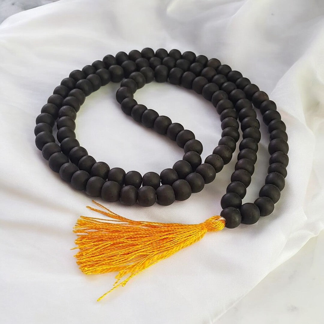 Original Karungali Malai 108 Beads Ebony Wood