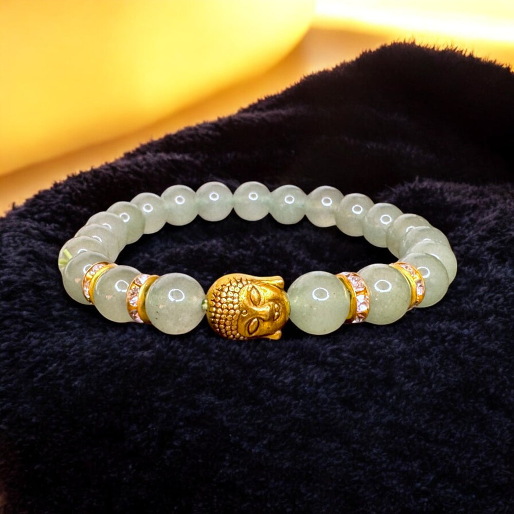 Green Aventurine Natural Buddha Stone Bracelet