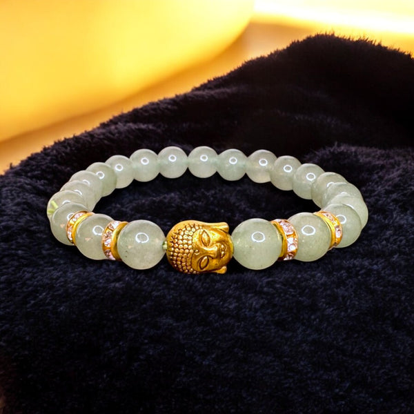 Green Aventurine Natural Buddha Stone Bracelet