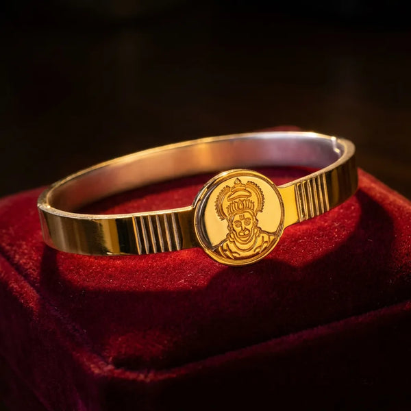 Hanuman Bracelet Kada Premium (IGP Gold Plating) — packaging