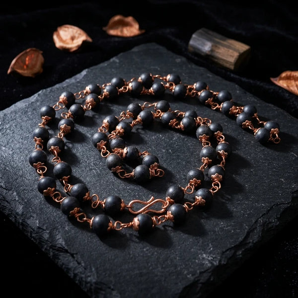 Karungali Copper Malai Necklace — Soultheory certified