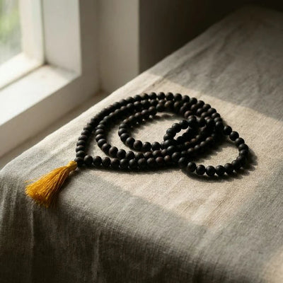 Karungali Malai 108 Beads & Karungali Malai Bracelet Combo - Soultheory certified