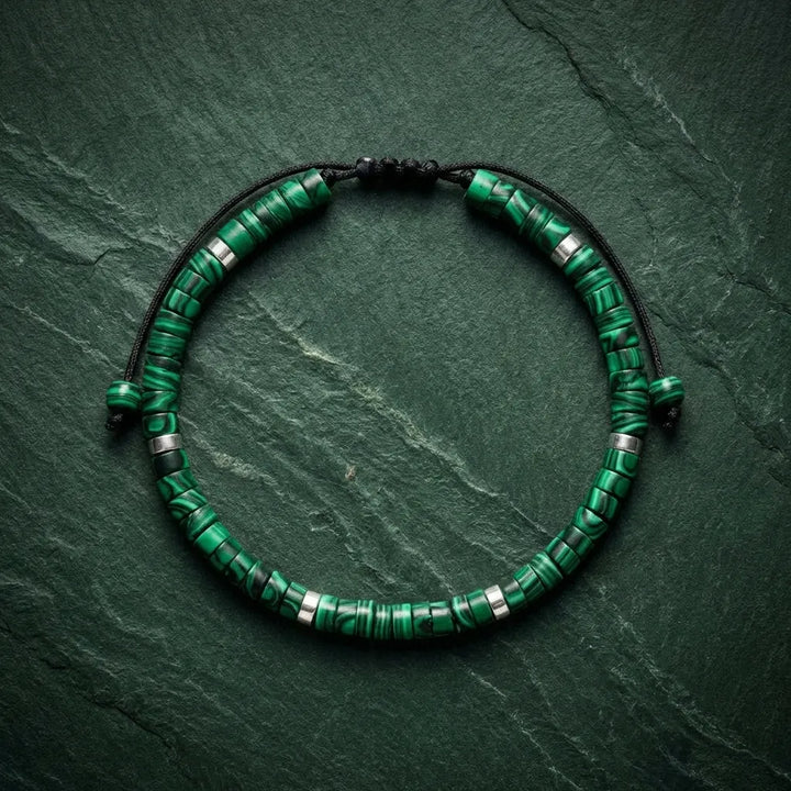 Malachite 4mm bracelet