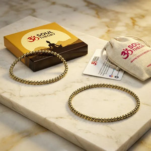 Pyrite Wealth Anklet x Pyrite Wealth Bracelet Combo