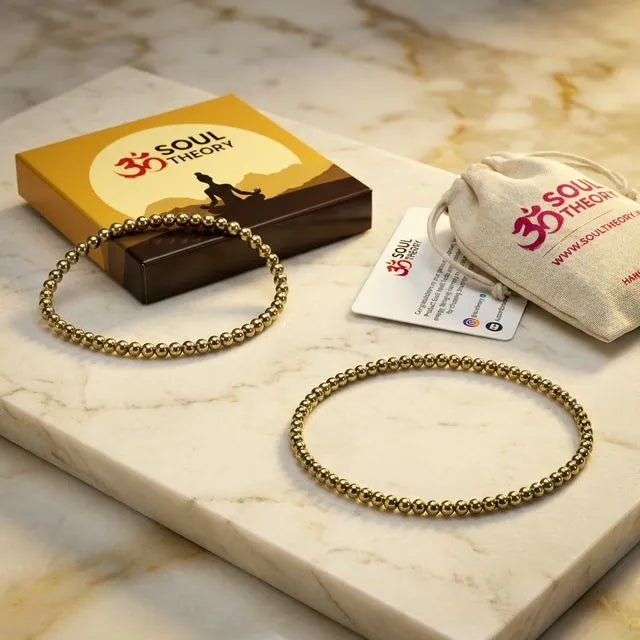 Pyrite Wealth Anklet x Pyrite Wealth Bracelet Combo