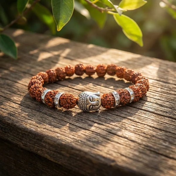 Rudraksha Original Buddha Bracelet
