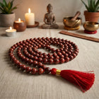 Original Red Sandalwood (Chandan) Mala 108 Beads