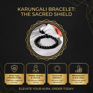 Karungali Malai Bracelet - Ebony Wood