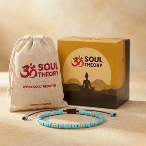 Turquoise Natural Stone Bracelet For Healing, Protection, and Inner Peace