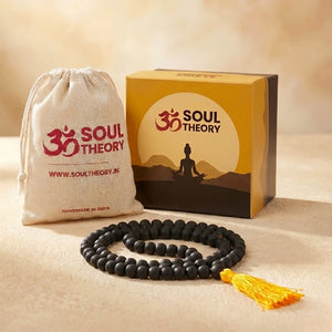 Original Karungali Malai 108 Beads Ebony Wood