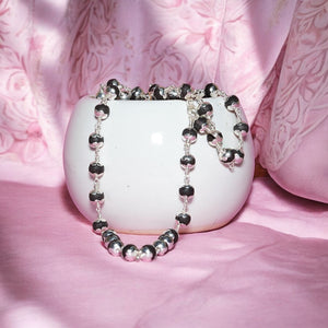 Karungali Trio Combo (Bracelet x Silver Cap Malai x Mala 108+1)