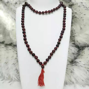 Original Red Sandalwood (Chandan) Mala 108 Beads