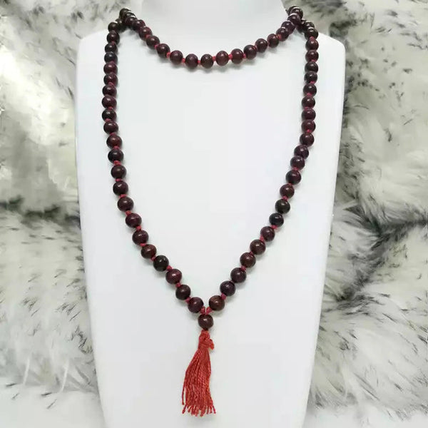 Original Red Sandalwood (Chandan) Mala 108 Beads