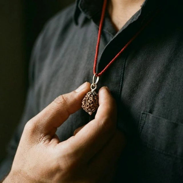 Natural 2 Mukhi Nepali Rudraksha - Dho Mukhi