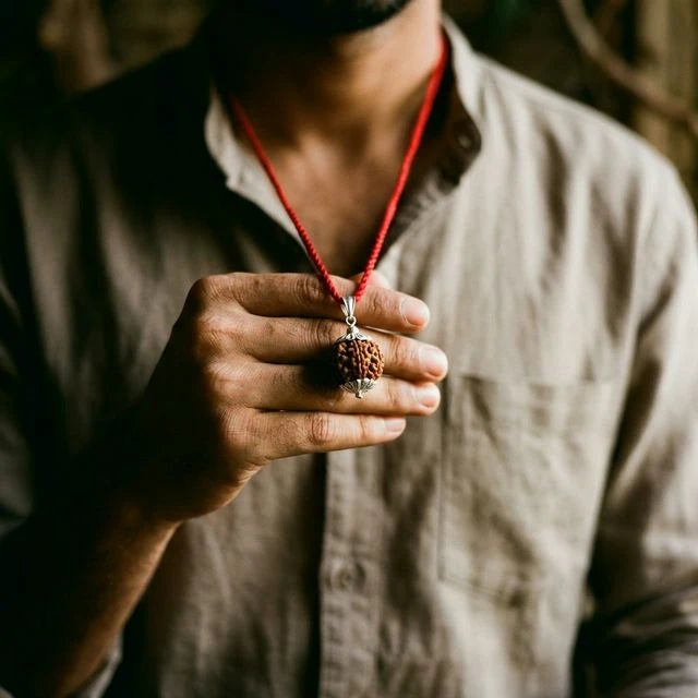 Natural 8 Mukhi Nepali Rudraksha - Aath Mukhi