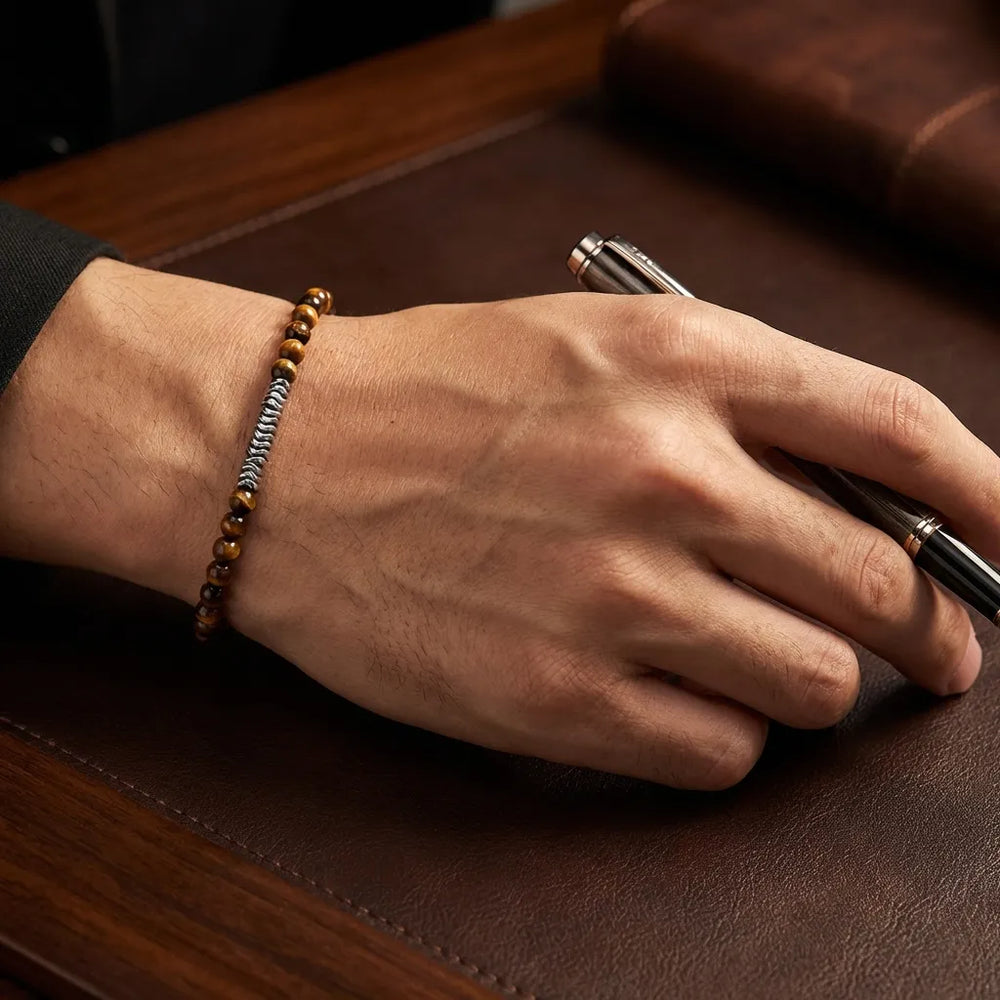 Tiger Eye Natural Stone Bracelet