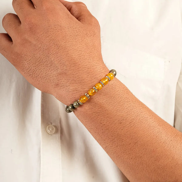 Pyrite and Citrine for Wealth & Abundance