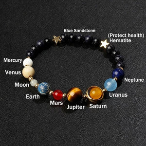 Universe Solar System Chakra Balancing Bracelet