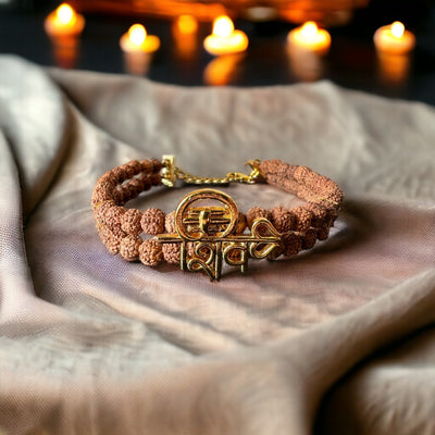 Rudraksha Shiv Bracelet - Soultheory certified