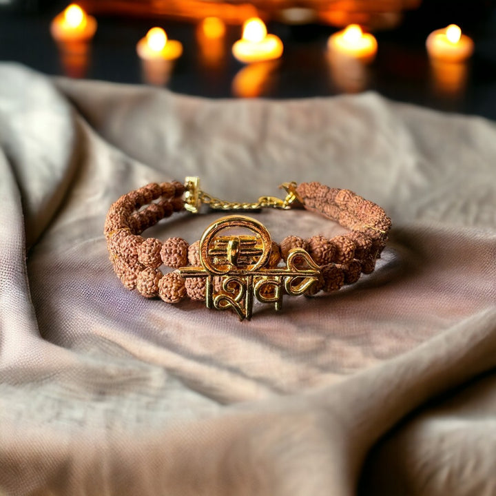 Rudraksha Shiv Bracelet - Soultheory certified